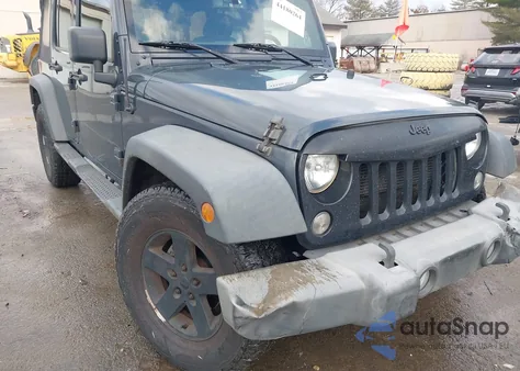 2016 Jeep Wrangler Unlimited Sport из США, поврежденный, VIN 1C4BJWDG2GL284904